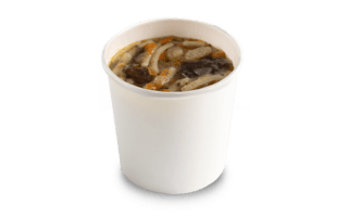 Грибной суп с лапшой