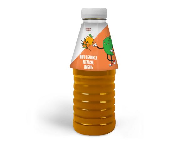 Морс Облепиха, апельсин, имбирь