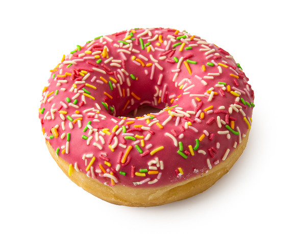 Донат Клубничный