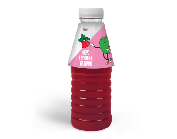 Морс Клубника, базилик